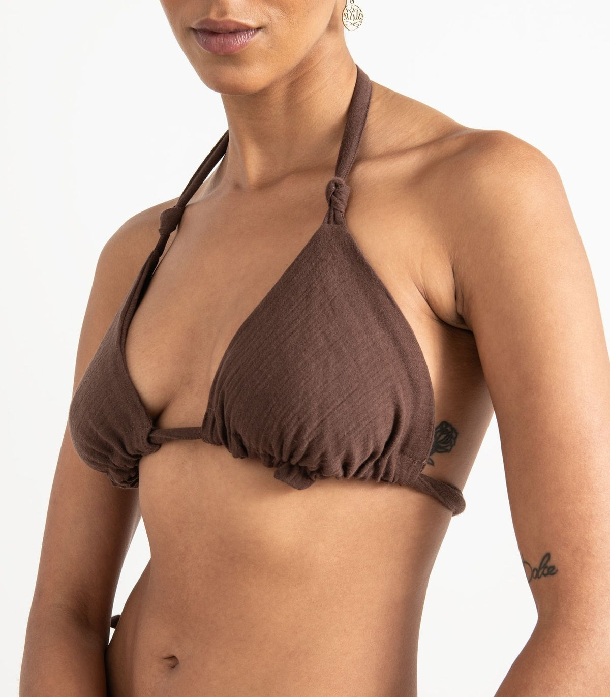 Organic Muslin Sauna Set - Chocolate