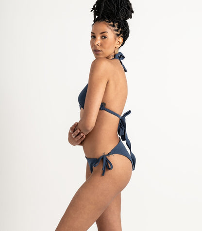 Organic Muslin Sauna Set - Indigo