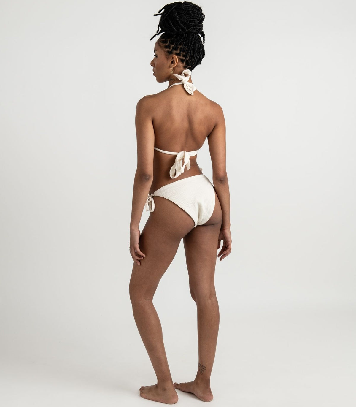 Organic Muslin Sauna Set - Natural