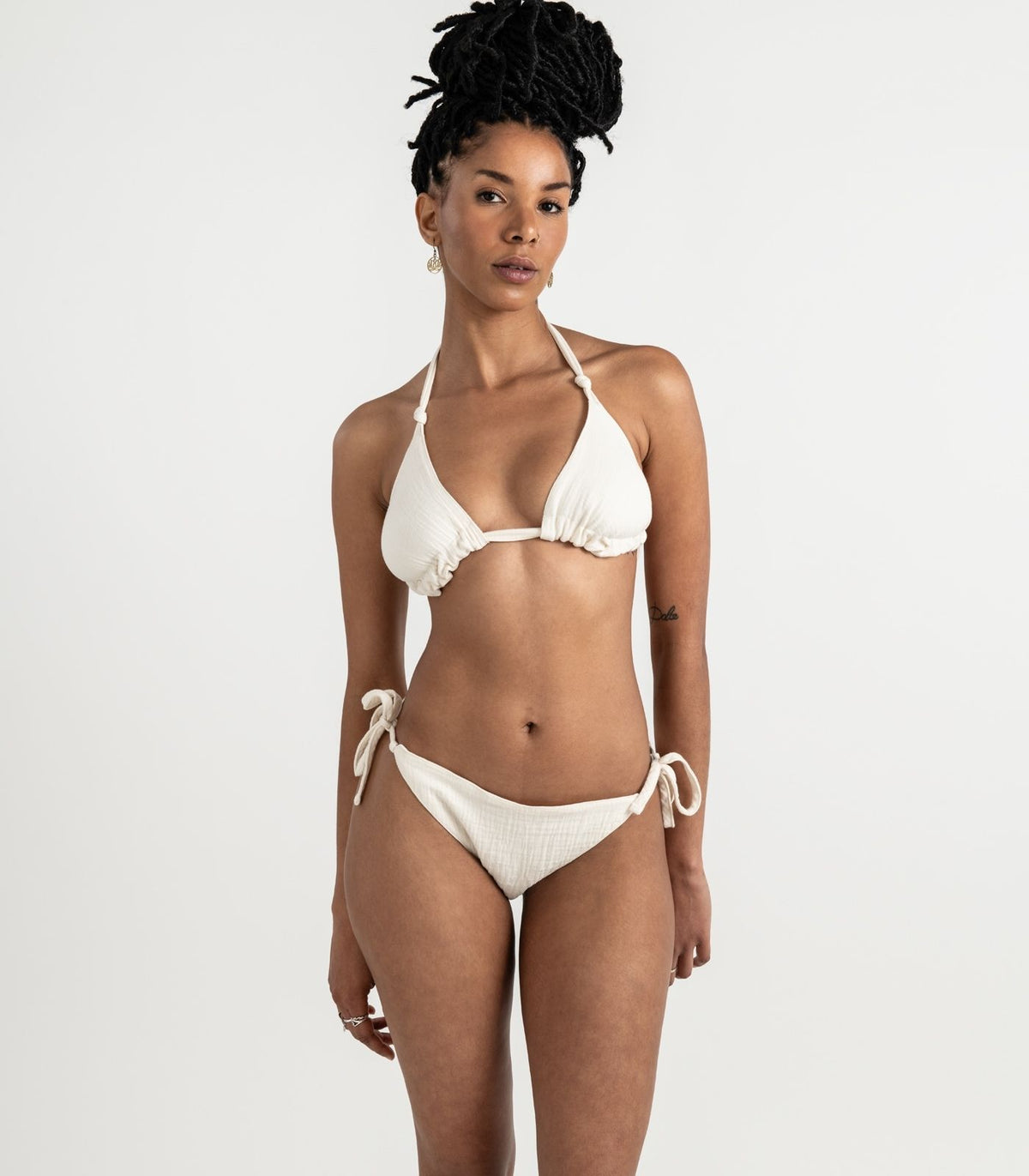 Organic Muslin Sauna Set - Natural