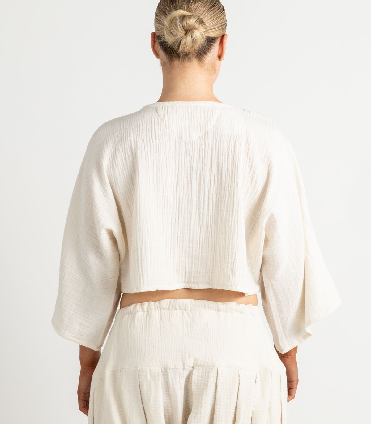 Organic Muslin Sunrise Shirt - Natural