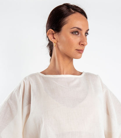 Organic Voile Sunrise Shirt - Natural