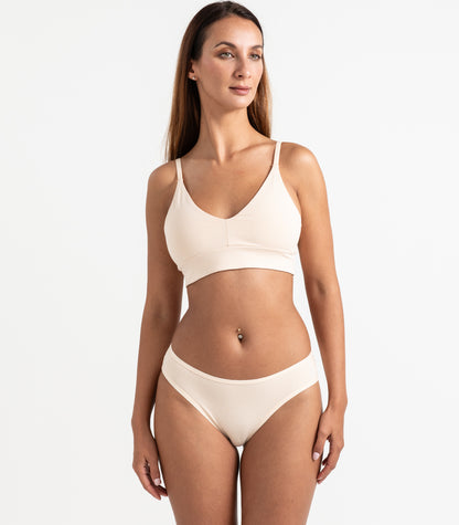Classic T-Shirt Bra - Cream Tan