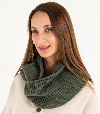Bhumi Organic Cotton - Infinity Knit Scarf (3 pack) - Preorder - Olive