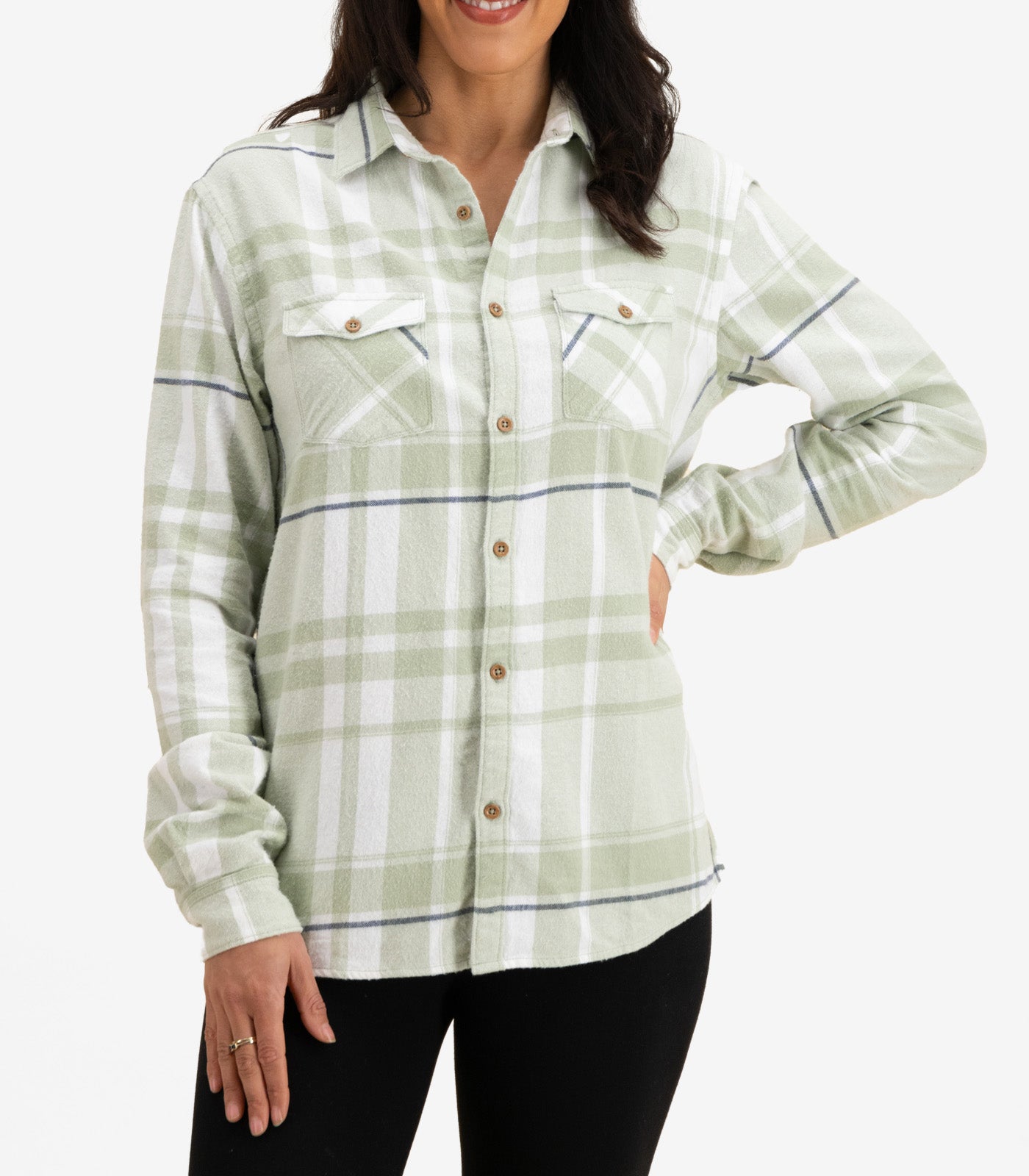 Organic Cotton Flannelette Shirt  Bhumi Fairtrade Organic Cotton Womens  Tops – Bhumi Organic Cotton (AU)