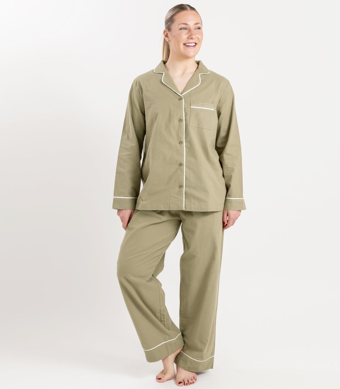 Bhumi Organic Cotton - Flannelette Long PJ Set