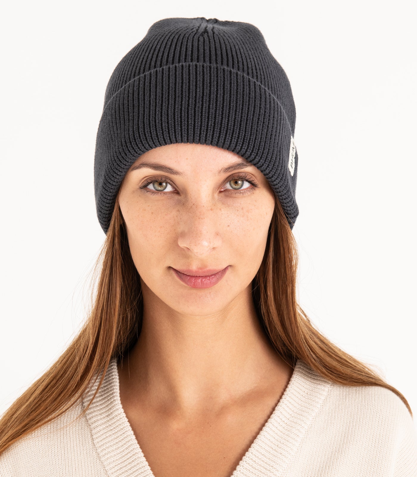 Bhumi Organic Cotton - Knit Beanie - Charcoal