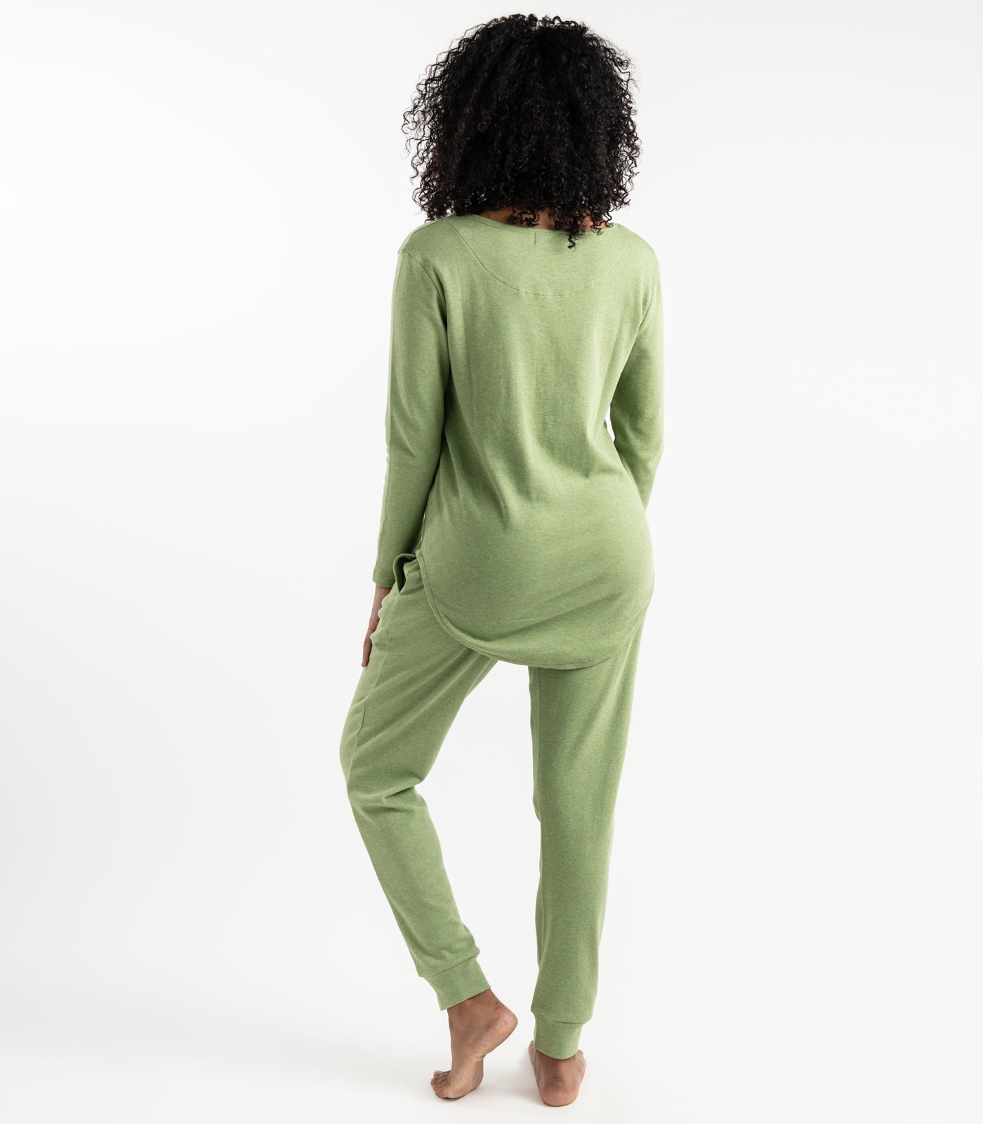 Matcha - Jersey Knit Long PJ Set
