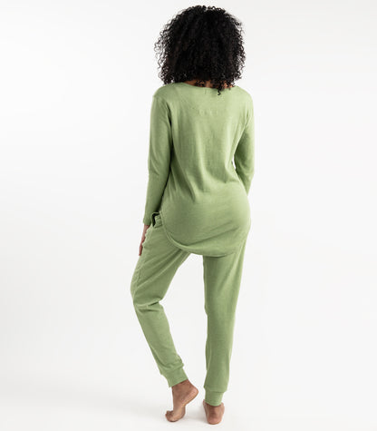 Matcha - Jersey Knit Long PJ Set