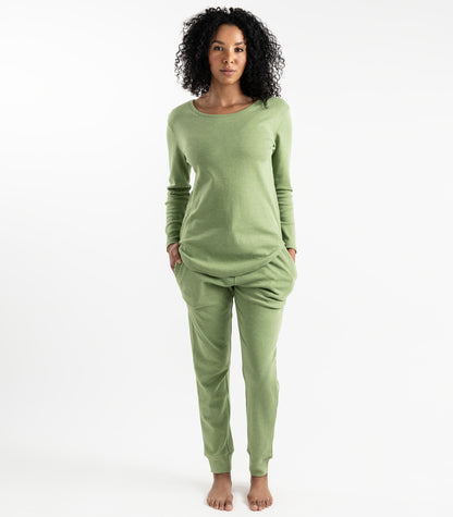 Matcha - Jersey Knit Long PJ Set