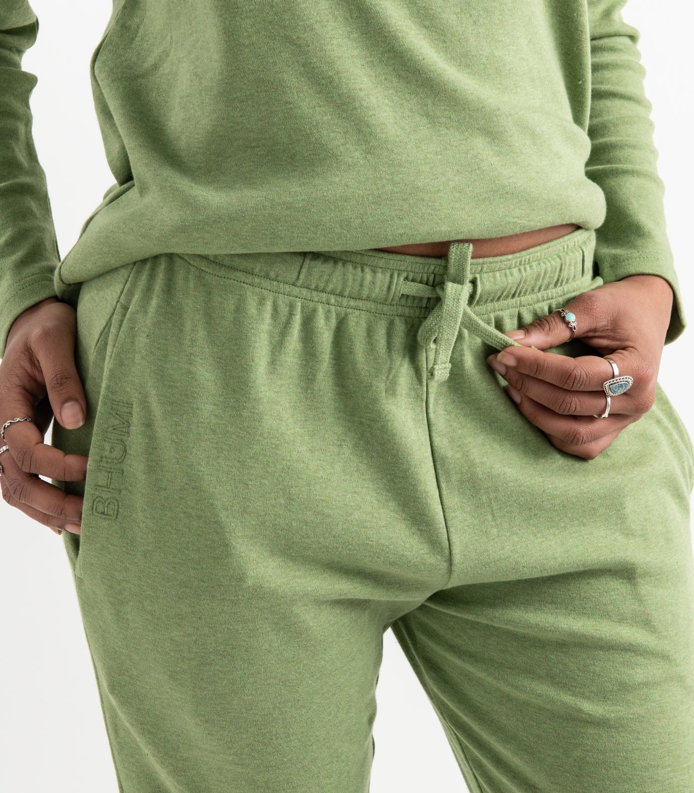 Matcha - Jersey Knit Long PJ Set