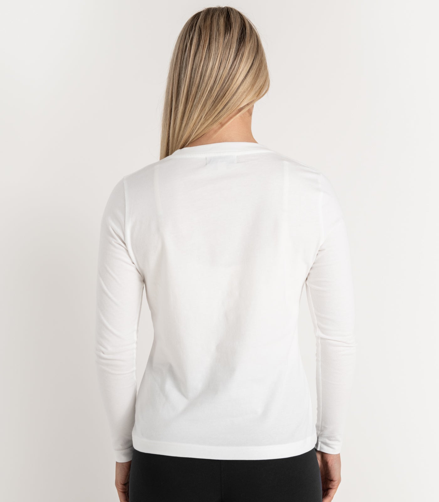 Bhumi Organic Cotton - Basic Long Sleeve Top - White