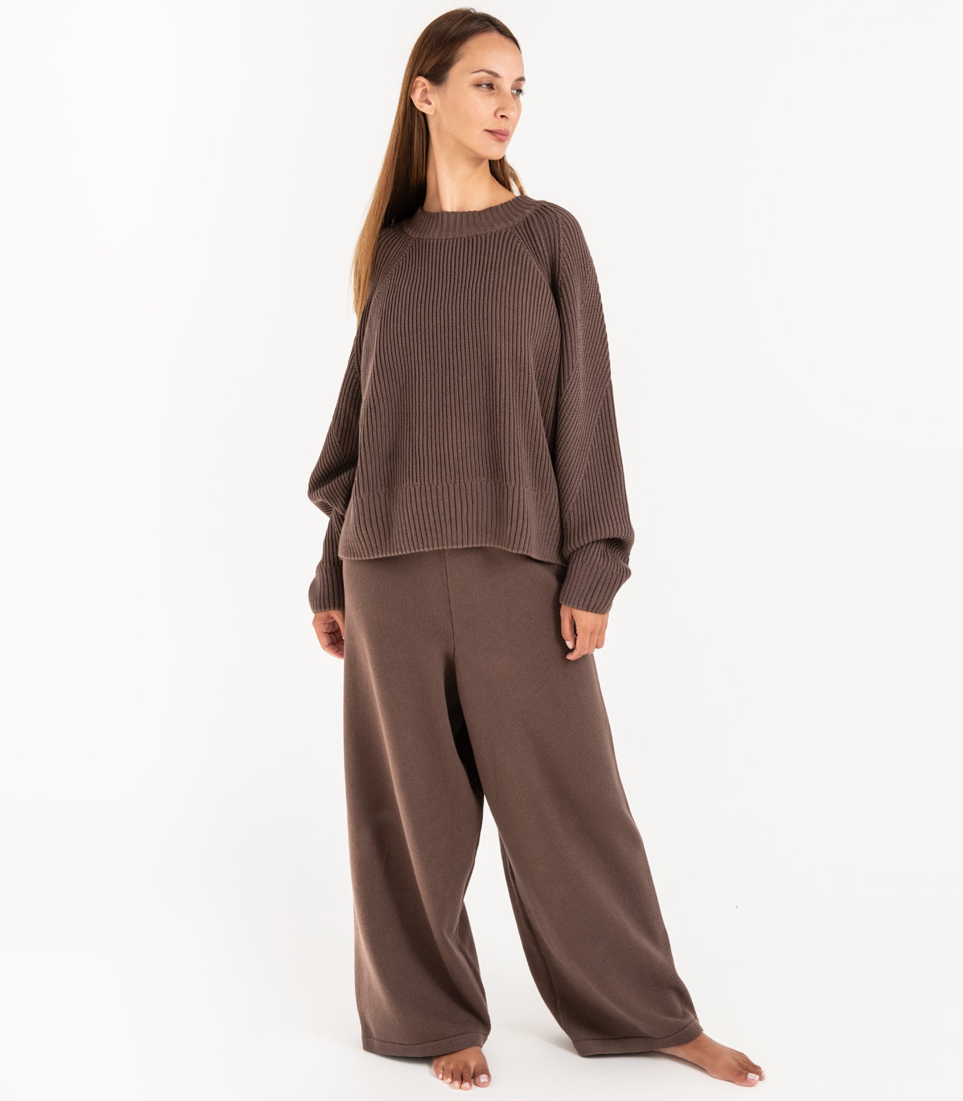 Bhumi Organic Cotton - Rib Knit Bundle - Chocolate