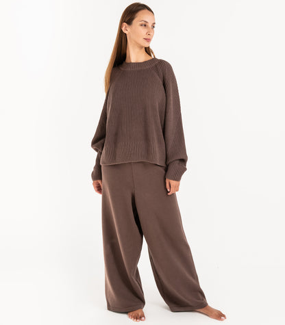 Bhumi Organic Cotton - Rib Knit Bundle - Chocolate