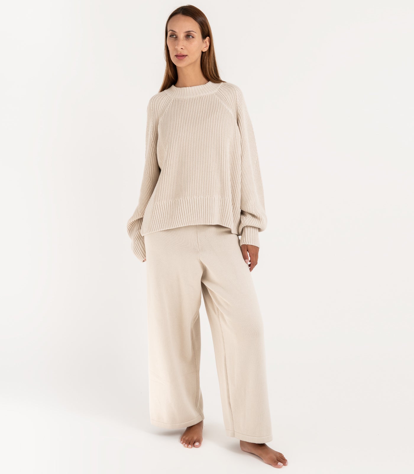 Bhumi Organic Cotton - Rib Knit Bundle - Oatmeal