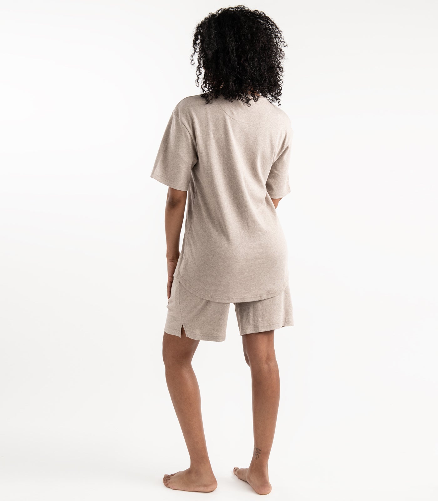 Mocha - Women Short PJ Set