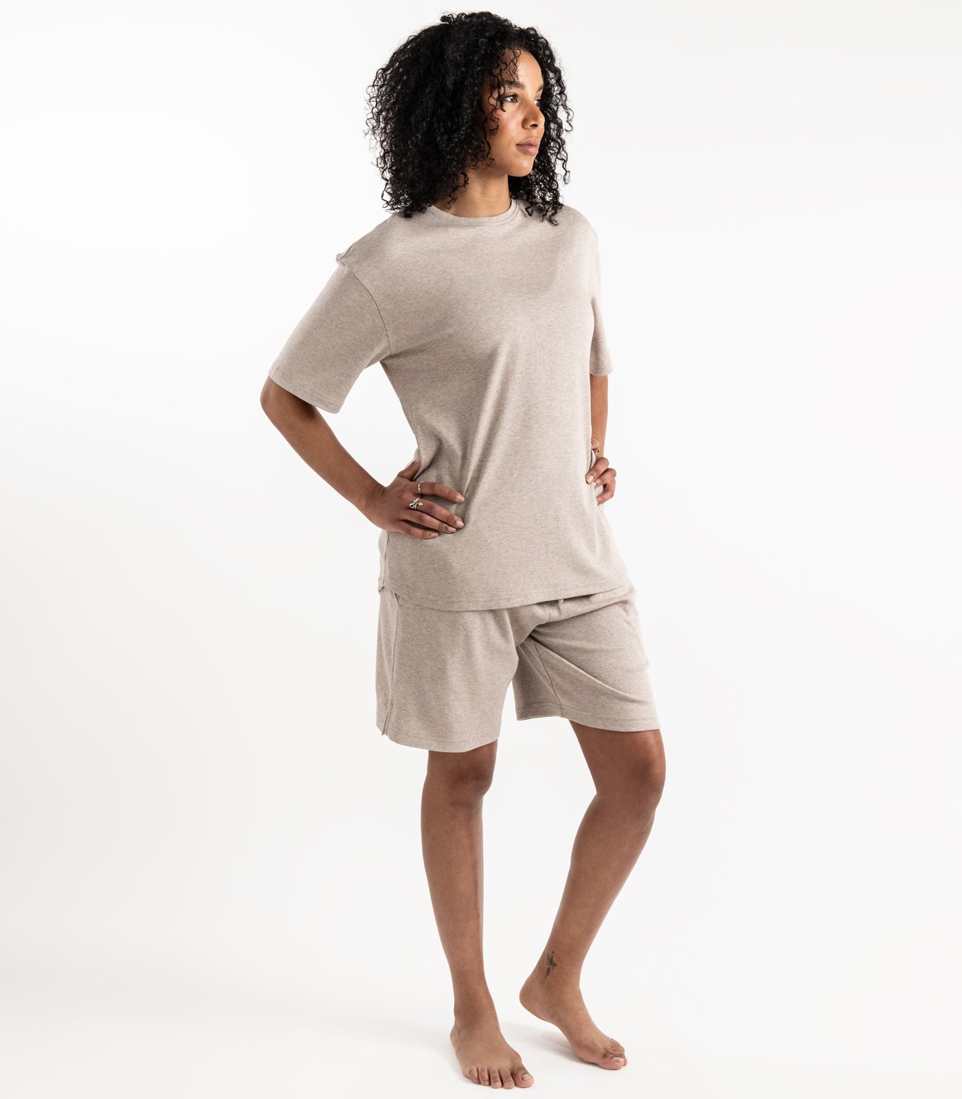 Mocha - Women Short PJ Set