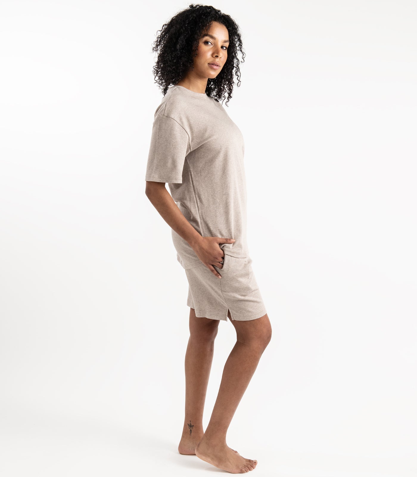 Mocha - Women Short PJ Set