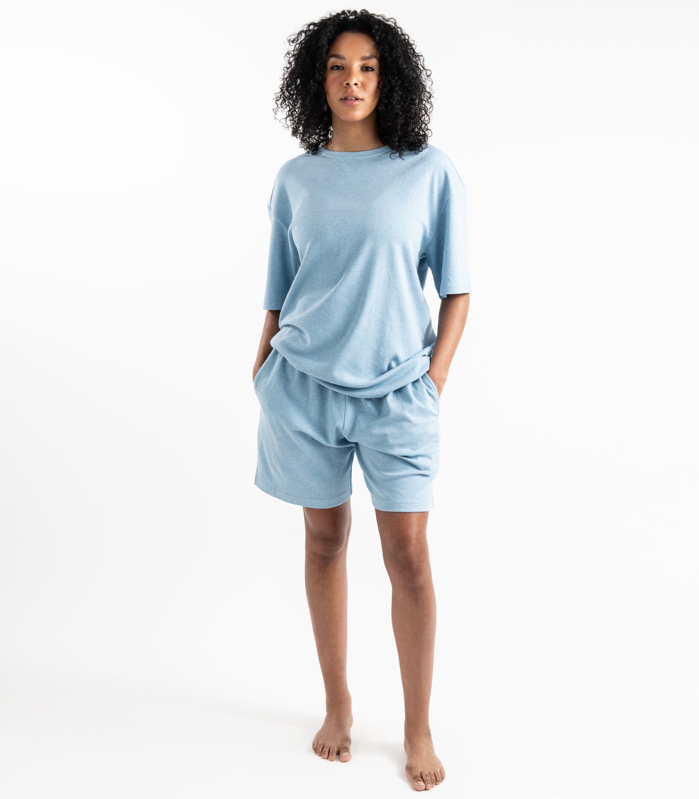 Blue Pea - Women Short PJ Set