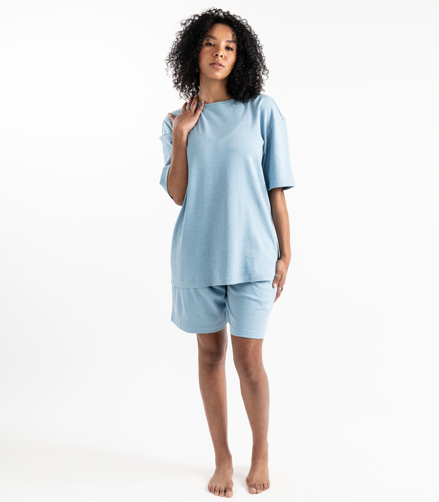 Blue Pea - Women Short PJ Set