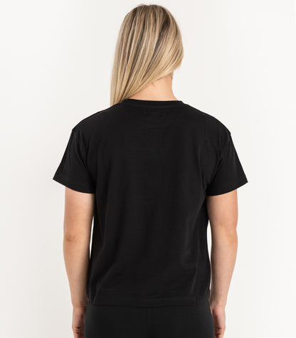 Bhumi Organic Cotton - Oversized Boxy Tee - Black