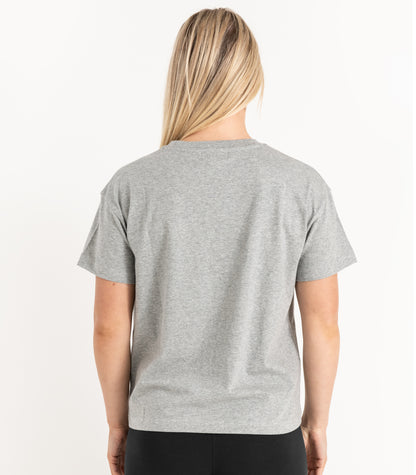 Bhumi Organic Cotton - Oversized Boxy Tee - New Arrival - Grey Melange
