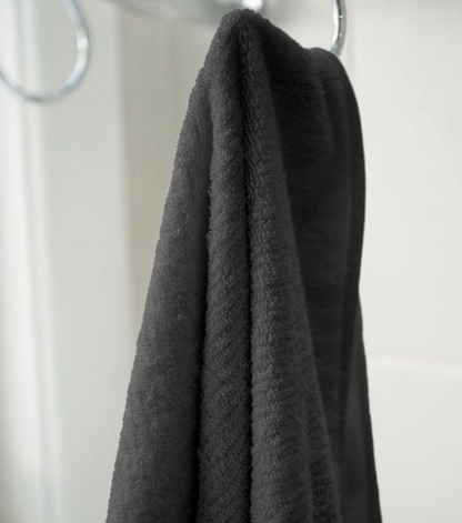Bhumi Organic Cotton - Twill Bath Towel - Dark Grey