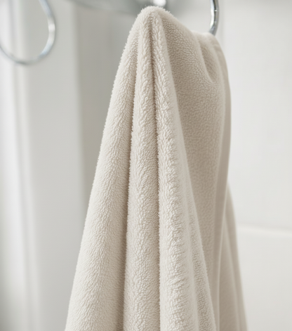 Bhumi Organic Cotton - Twill Bath Towel - Fog