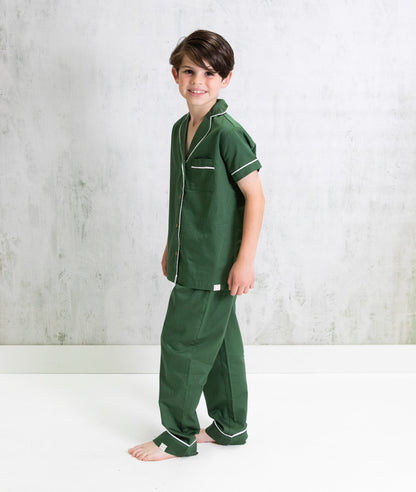 Kids Sateen Short Sleeve PJ Set - Last Chance