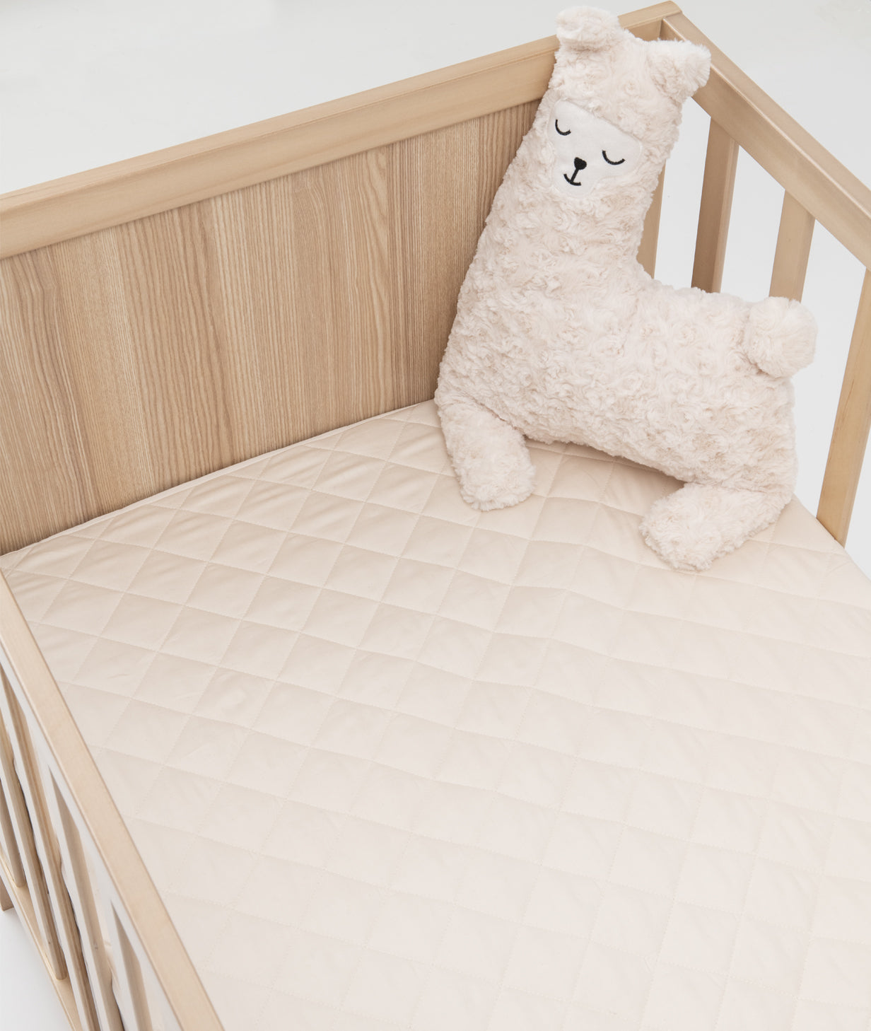 Bhumi Organic Cotton - Mattress Protector Sateen - Natural 